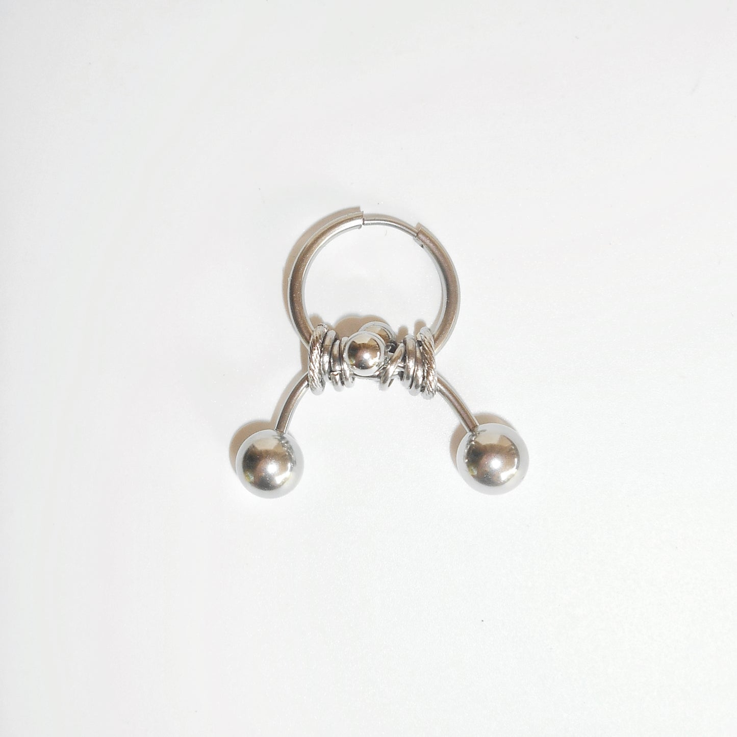 Mono boucle chrome