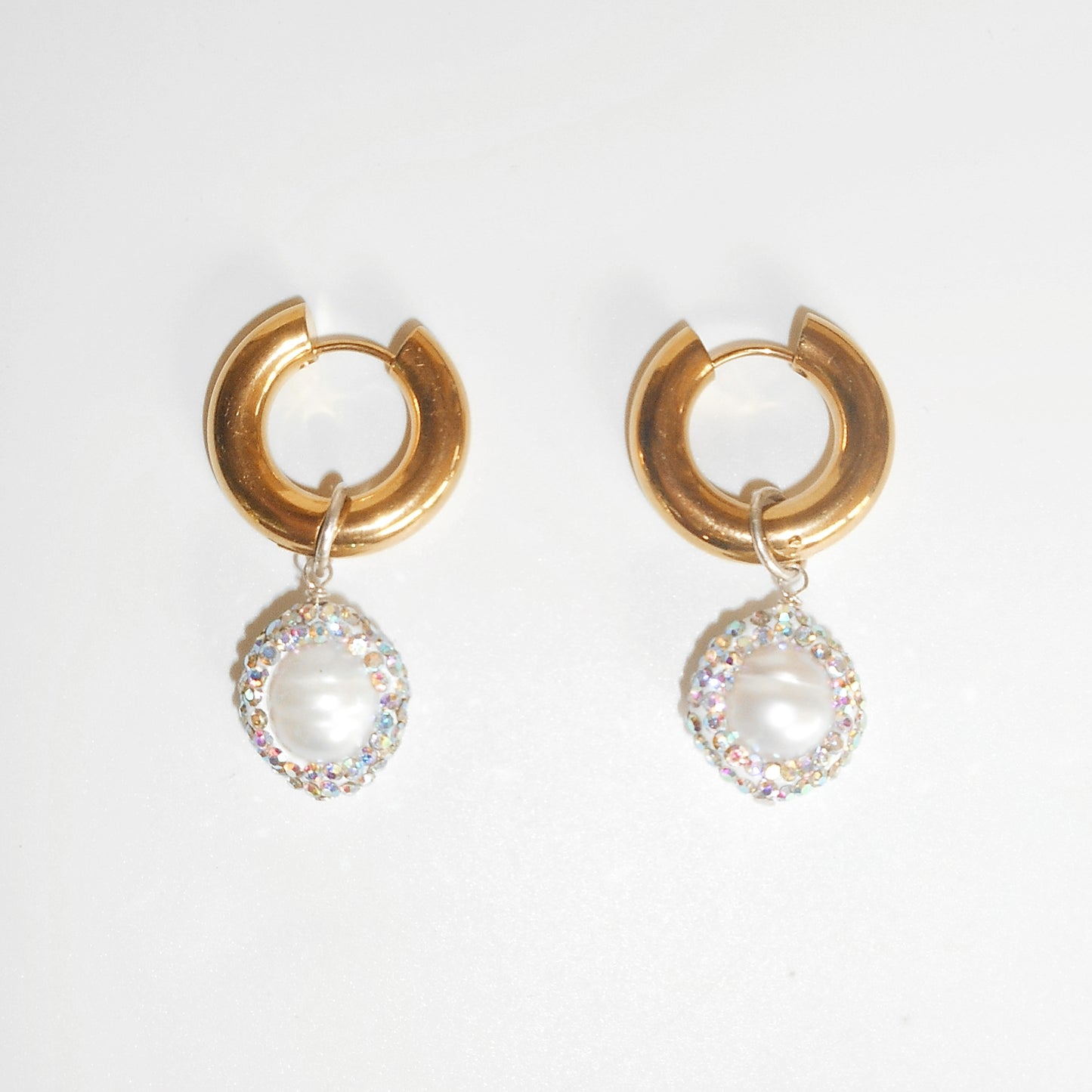 Boucles d’oreilles strass