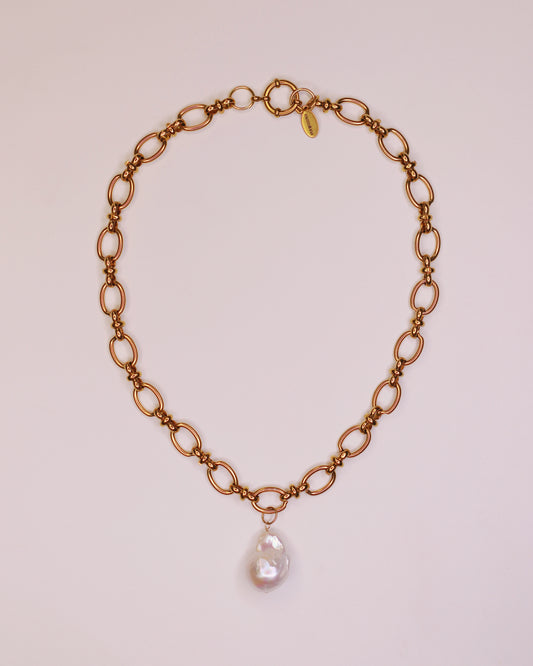 Collier perle baroque