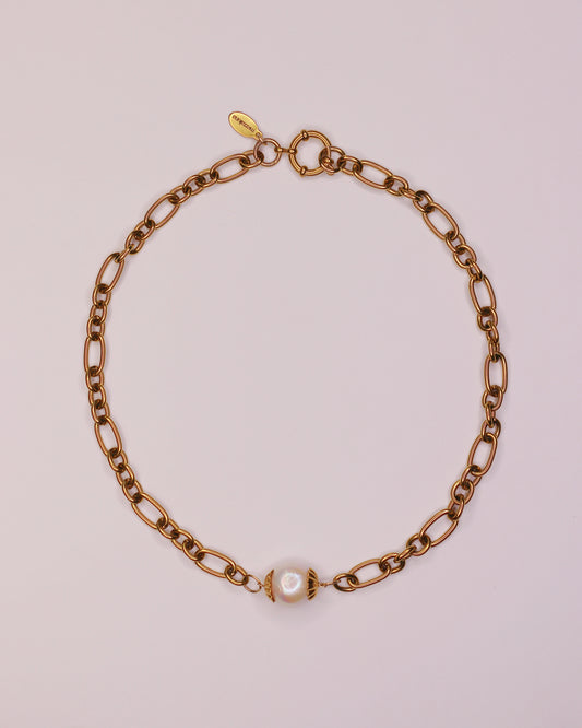 Collier perle ronde