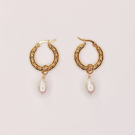 Boucles d'oreilles perles