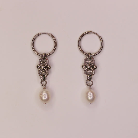 Boucles d'oreilles maille