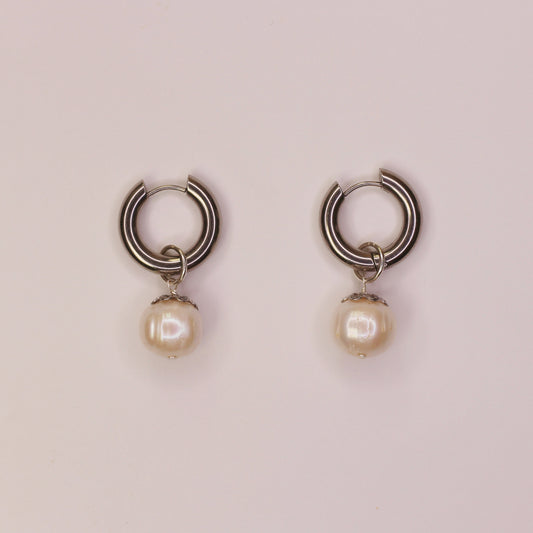 Boucles d'oreilles perles d'eau douce